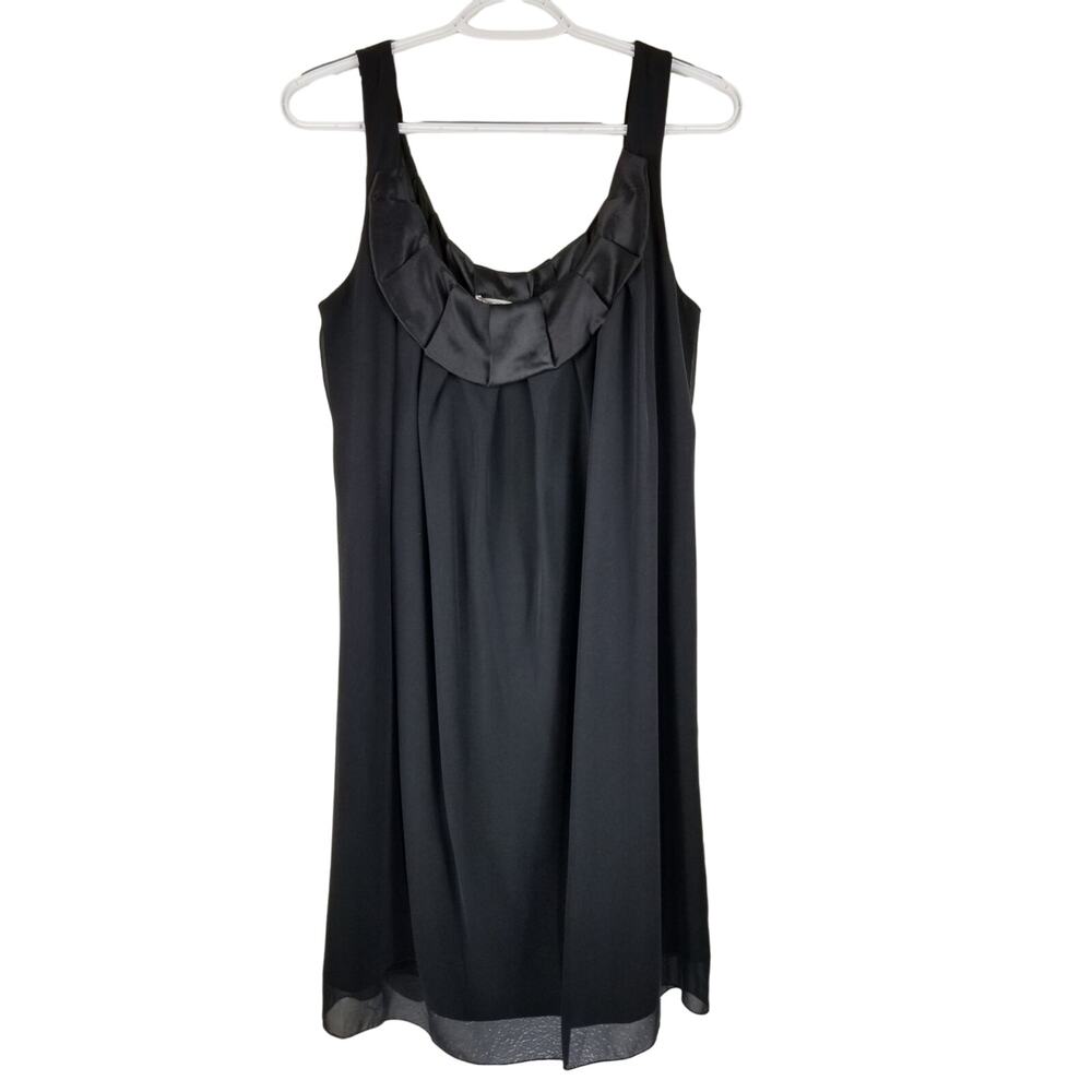 MSSP Closet Staple Black Strapless 100% Silk Dress Sz L NWT MSRP $138